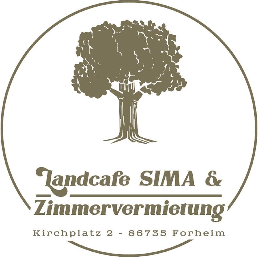Landcafe Sima & Zimmervermietung Forheim Zewnętrze zdjęcie